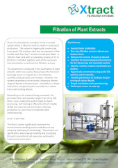 Filtration of Plant Extracts
